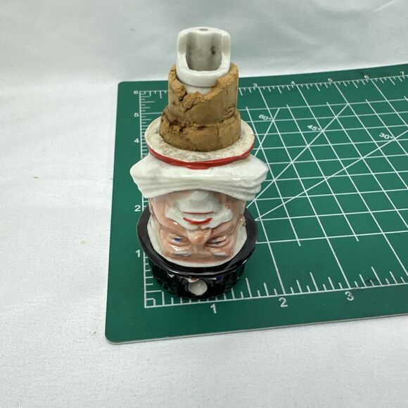 Wade Reglor Scotch Whiskey Bottle Stopper‎ Ceramic Figural Decanter Cork - Picture 5 of 9